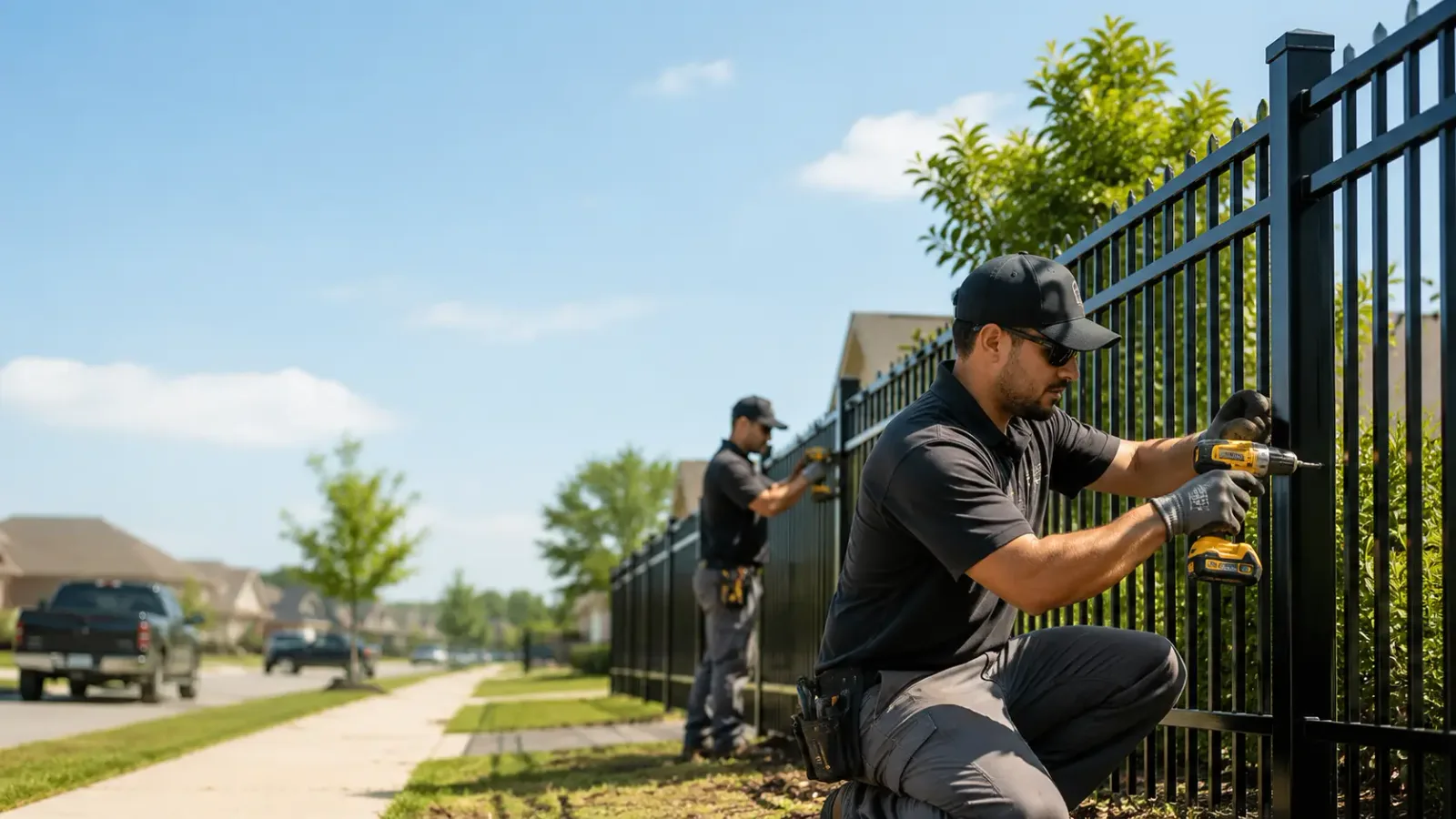 Metal Fence Installation in Wauneta, NE